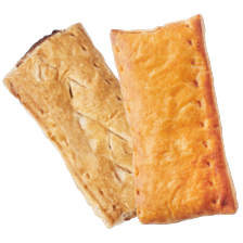 Saucijzenbroodje of vegan saucijzenbroodje